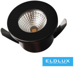 ELDLUX Mini spot lámpatest 1w 3000k 80lm 30° IP20 Fehér D31x22mm kivágás: D25mm (P-31-1NC)