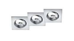 TRIO Mennyezetbe Építhető Lámpa Matt Fekete JURA TRIO 650000306 (650000306)