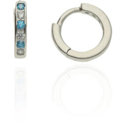 Fine Silver AG123647 - Ezüst bepattintós női fülbevaló pár (AG123647)