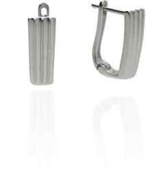 Fine Silver AG123755 - Ezüst francia záras női fülbevaló pár (AG123755)