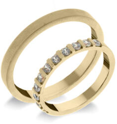 Forever Gold 14K arany karikagyűrű pár - ETH-BAR-0-050-B-287-S (ETH-BAR-0-050-B-287-S)