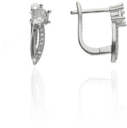 Fine Silver AG123748 - Ezüst francia záras női fülbevaló pár (AG123748)