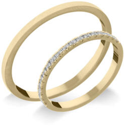 Forever Gold 14K arany karikagyűrű pár - ETH-0-010-B-283-S (ETH-0-010-B-283-S)