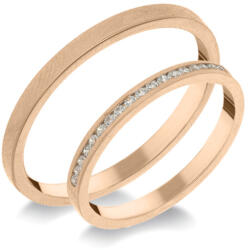 Forever Gold 14K arany karikagyűrű pár - ETH-K-0-008-B-292-V (ETH-K-0-008-B-292-V)