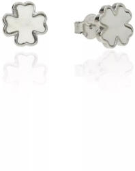 Fine Silver AG123963 - Ezüst beszúrós fülbevaló stekker zárral (AG123963)