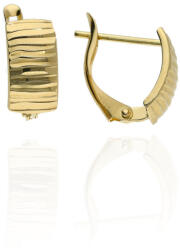 Gold earrings for ladies AU85606 - 14 karátos arany női fülbevaló Francia patentzárral (AU85606)
