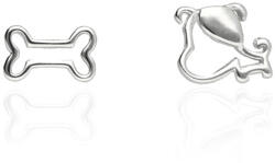 Fine Silver AG123927 - Ezüst beszúrós fülbevaló stekker zárral (AG123927)