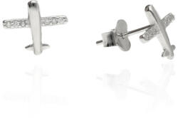 Fine Silver AG123759 - Ezüst beszúrós fülbevaló stekker zárral (AG123759)