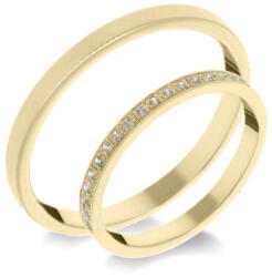 Forever Gold 14K arany karikagyűrű pár - ETH-M-0-008-B-292-S (ETH-M-0-008-B-292-S)