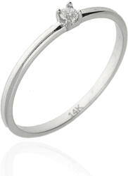 Gold rings AU85651 - 14 karátos női arany eljegyzési gyűrű Méret: 49 (AU85651)