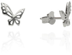 Fine Silver AG123760 - Ezüst beszúrós fülbevaló stekker zárral (AG123760)