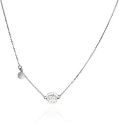 Fine Silver - Ezüst nyaklánc medállal Hossz: 42 - 45 cm (AG123686)