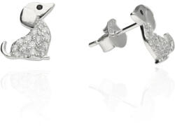 Fine Silver AG123776 - Ezüst beszúrós fülbevaló stekker zárral (AG123776)