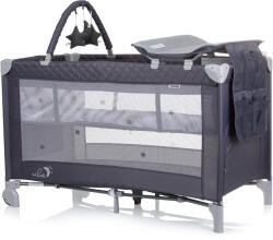 Chipolino Детска преносима кошара Luna гранит (KOSILU241GN)
