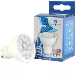 BLUE LIGHT GU10 6W LED izzó 4000K - LEDBL861 (LEDBL861)