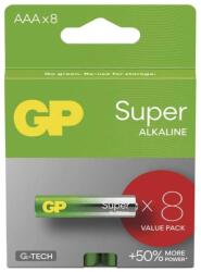 GP Batteries GP AAA szuperalkalikus (LR03) - 8 db (1013128001)