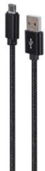 Gembird kábel - USB A/M USB micro B/M-re, USB 2.0, aranyozott érintkezőkkel, 1, 8 m (CCDB-MUSB2B-AMBM-6)