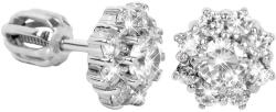 Soliter Brilio Silver Cercei de argint cu cristale 436 001 00321 04 - clar