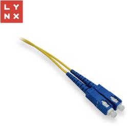LYNX CS LYNX duplex patch kábel SM, OS2, SC/SC, 9/125m, 5m (LX-DPX-SC/SC-OS2-5)