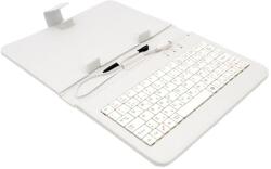 Airen Husă din piele AIREN AiTab 1 cu tastatură USB 7" ALBĂ (layout CZ/SK/DE/UK/US) (Leather Case 1 7W)