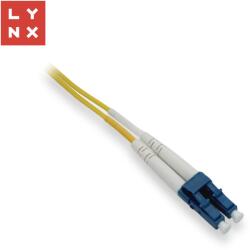 LYNX CS LYNX duplex patch kábel SM, OS2, LC/LC, 9/125m, 0, 5m (LX-DPX-LC/LC-OS2-05)