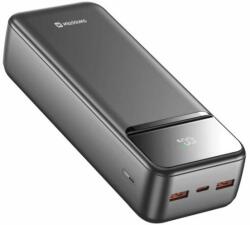 SWISSTEN POWER BANK 30000 mAh POWER LINE II FEKETE (22013948)