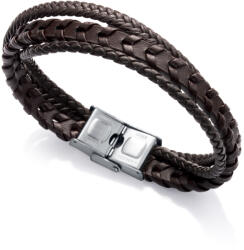 Viceroy Barna bőr karkötő férfiaknak Magnum 1334P01011
