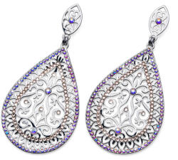 Oliver Weber Csillogó fülbevaló rejtélyes kristályokkal 22778