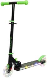 Story Gyerek roller Story LED világító kerekekkel, Fekete-zöld