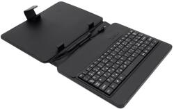 Airen AiTab bőr tok 2 USB billentyűzettel 8" FEKETE (CZ/SK/DE/UK/US. . . elrendezés) (Leather Case 2 8B)