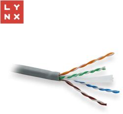 LYNX CS LYNX UTP kábel, Cat6, LSOH, teljesen hegesztett, beltéri, szürke, doboz 305m (LX-SLD-UTP6-LSOH-GR)