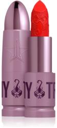 Jeffree Star Cosmetics Scorpio Shiny Trap Lipstick високо пигментирано кремообразно червило цвят Hot Devotion 3 гр