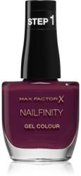 MAX Factor Nailfinity Gel Colour gel de unghii fara utilizarea UV sau lampa LED culoare 330 Max's Muse 12 ml