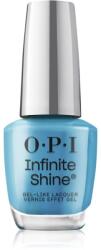 OPI Infinite Shine Silk lac de unghii cu efect de gel Never Leavin' Blue 15 ml
