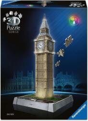 Ravensburger 3D пъзел Ravensburger от 216 части - Биг Бен със Светлини (12008025)