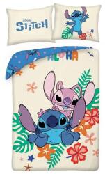 Halantex Lilo és Stitch ágyneműhuzat szett - Aloha (LS-5609BL) (LS-5609BL)
