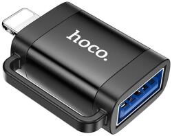 hoco. adapter OTG Lightning (férfi) USB A (női) UA31A fekete