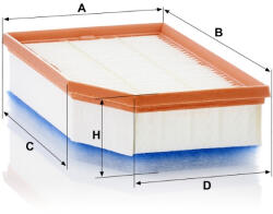 Mann-filter Levegőszűrő Mann Filter C 31 027 (C31027)