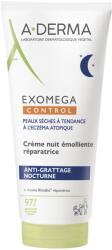 A-DERMA Exomega Control nyugtató és regeneráló éjszakai krém száraz, atópiás bőrre, A-Derma, 200 ml