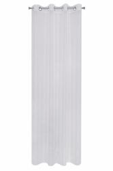 Eurofirany Emma géz fényáteresztő függöny Fehér 140x250 cm (48396)