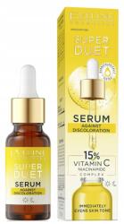 Eveline Cosmetics Super Duet arcszérum, pigmentfoltokra C vitaminnal, 18 ml (8047017HURT)