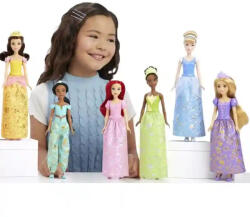 Mattel Disney hercegnők levehető ruhákkal 7db-os ajándékszett 29cm (JBF97) - jatekbirodalom