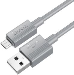 hoco. kábel USB A - Micro USB 2, 4A X107 1 m szürke