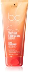 Schwarzkopf BC Bonacure Sun Protect Scalp, Hair & Body Cleanse sampon hajra és a testre 200 ml