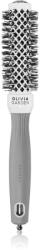 Olivia Garden Expert Shine Wavy Bristles White&Grey perie de par průměr 25 mm 1 buc