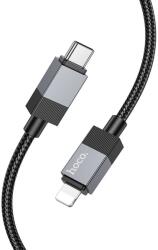 hoco. kábel Type C - Lightning PD 27W X110 1 m fekete