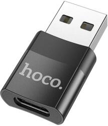 hoco. UA17 USB-A/USB-C OTG Adapter fekete