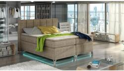 Eltap Basilio 160X200, Ledes Boxspring ágy, Bézs, Berlin 03 - mindigbutor