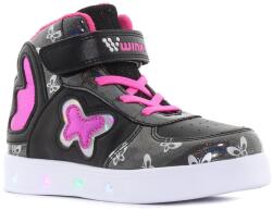 Wink - Rhea Fly villogó fekete baba cipő Méret: 23 (HE42186-3B-23)