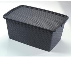 Heidrun Intrigobox Tároló doboz 40L 59x39x26cm tetővel (404512)